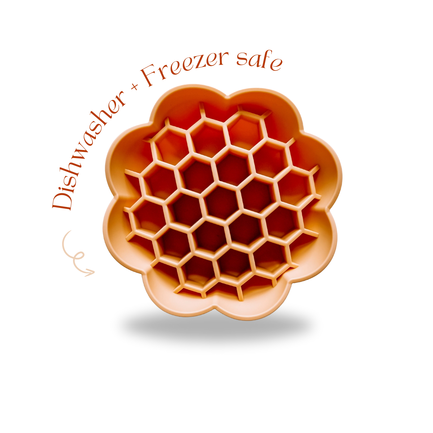 Honeycomb Non-Slip Slow Feeder - Yellow